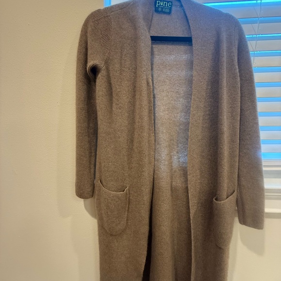 Jackets & Blazers - Tan Cardigan 100% CASHMERE never used